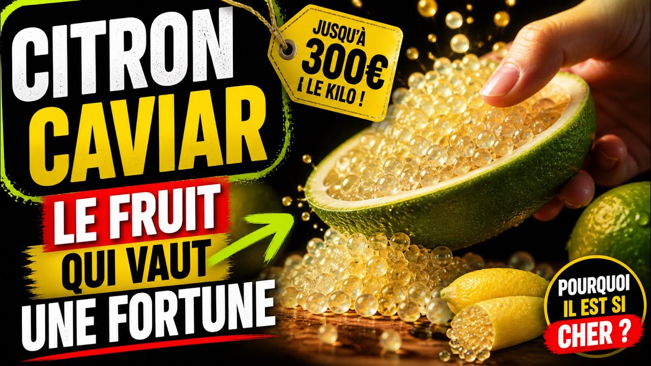 Pourquoi le Citron Caviar Vaut-il si CHER ?