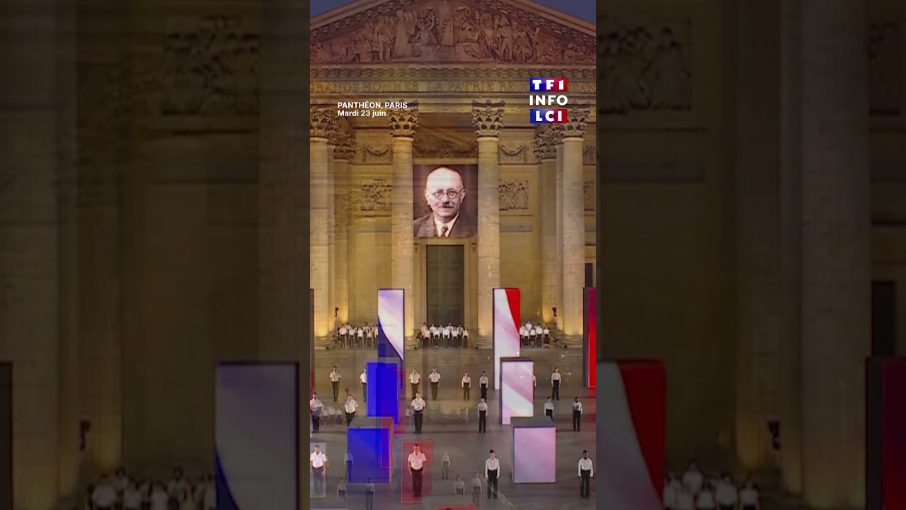 Marc et Simonne Bloch entrent au Panthéon : la Marseillaise entonnée ｜TF1 INFO