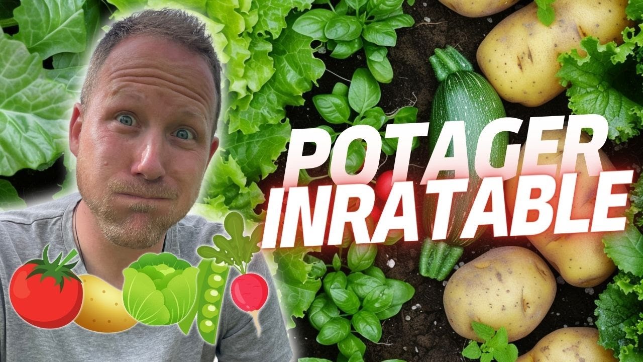 Potager INRATABLE ! 5 légumes faciles pour debuter 👨‍🌾🥬