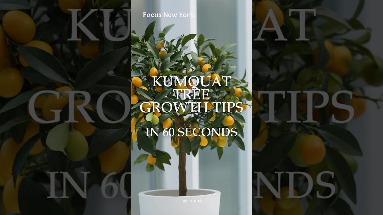 Kumquat Tree Tips & Tricks by Focus New York