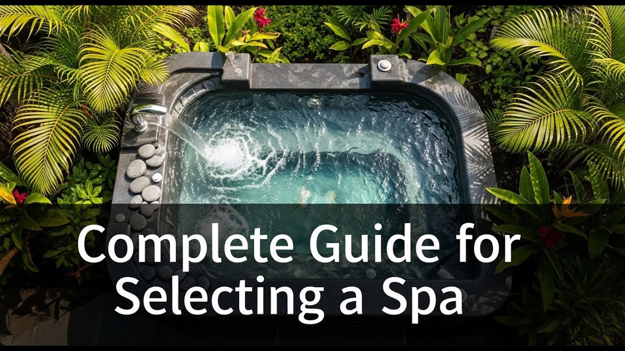 Complete Guide for Selecting a Spa