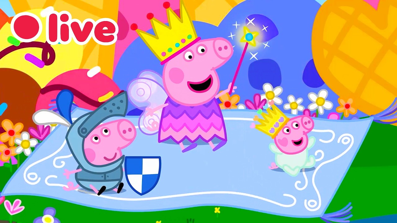 🔴 Peppa Pig BÉBÉ EVIE Épisodes EN DIRECT 🍼 Meilleurs Moments d’Evie! 🥹 Dessins Animés pour Enfants