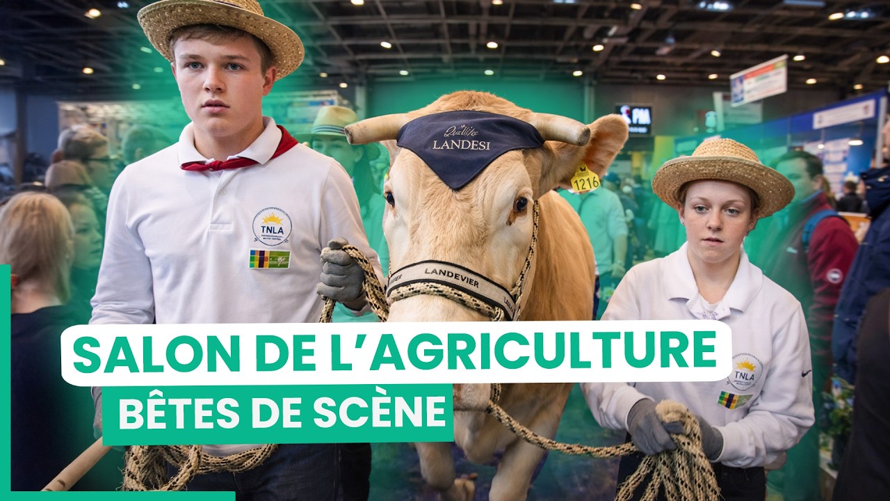Salon de l'agriculture : au cœur de la plus grande ferme de France | 750GTV