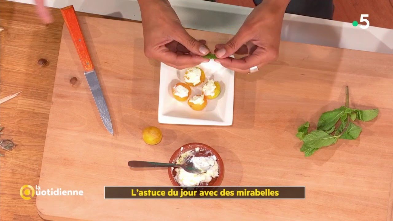 L'astuce de Farida avec des mirabelles
