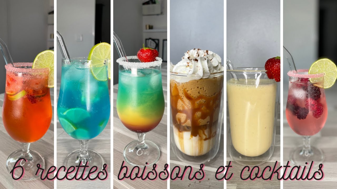 Recettes Boissons et Cocktails d’été