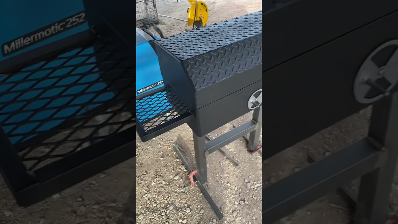 Building a heavy duty BBQ Pit
