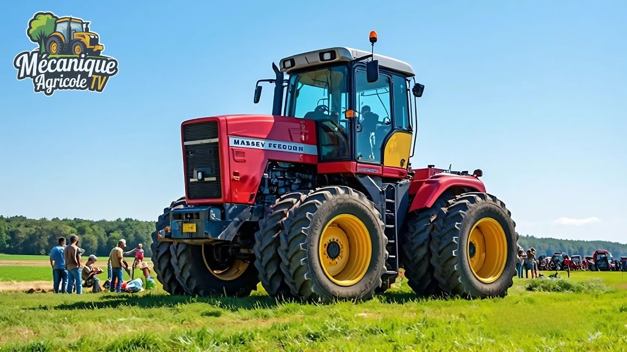 La Puissance de Massey Ferguson dans les Champs  Semis et Entretien des Sols Professionnels