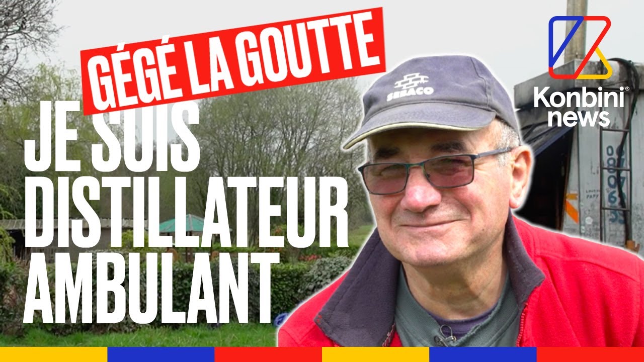 Bretagne : rencontre avec Gégé la Goutte, artisan de l'eau-de-vie et son alambic ambulant l Konbini