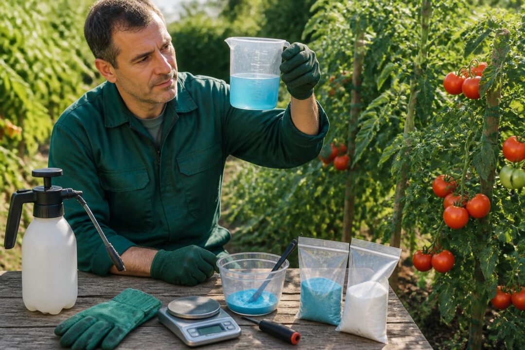 apprenez à doser correctement la bouillie bordelaise pour protéger efficacement vos plants de tomates avec notre guide complet et facile à suivre.