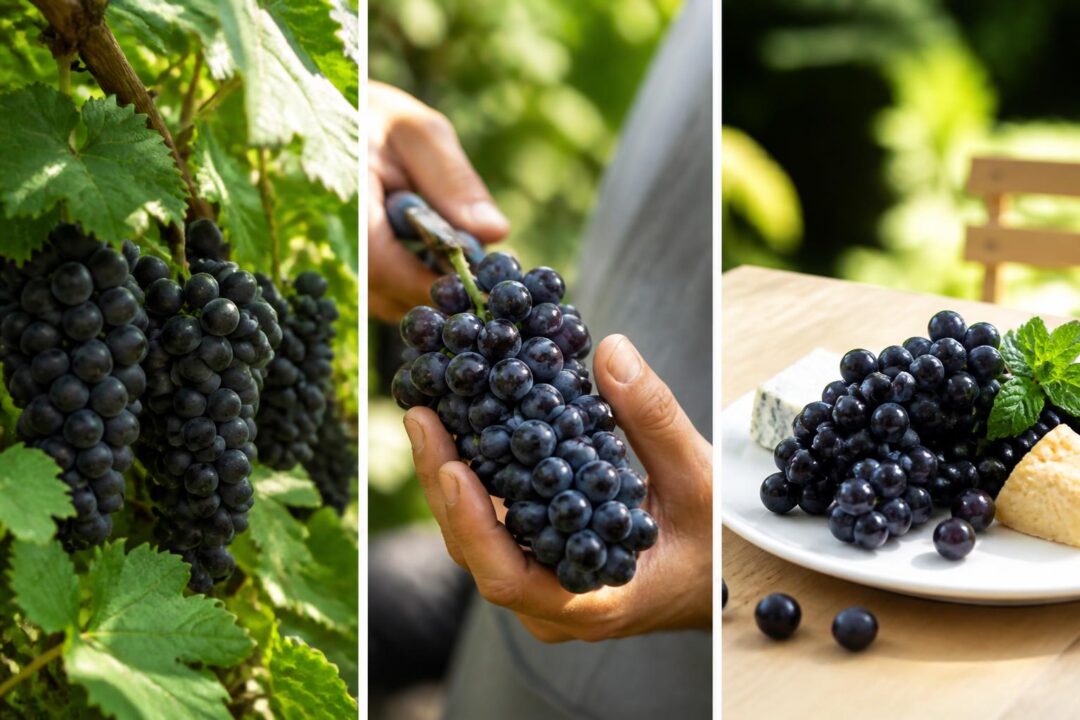 découvrez tout sur le raisin noir muscat de hambourg : son origine, sa culture au jardin, ses bienfaits et des idées recettes pour le savourer à l'assiette.