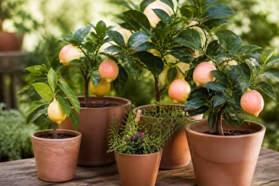 découvrez notre sélection biologique de citronniers roses et de citrus caviar en pots, prêts à être plantés pour embellir votre jardin avec des saveurs uniques et naturelles.