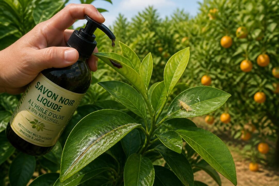 découvrez des méthodes efficaces pour protéger vos arbres fruitiers contre la mineuse des agrumes en utilisant le savon noir, une solution naturelle et respectueuse de l'environnement.