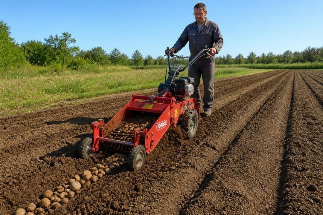 découvrez comment utiliser un enfouisseur de pierres pour motoculteur afin de préparer un sol propre et prêt pour vos cultures de manière efficace et rapide.