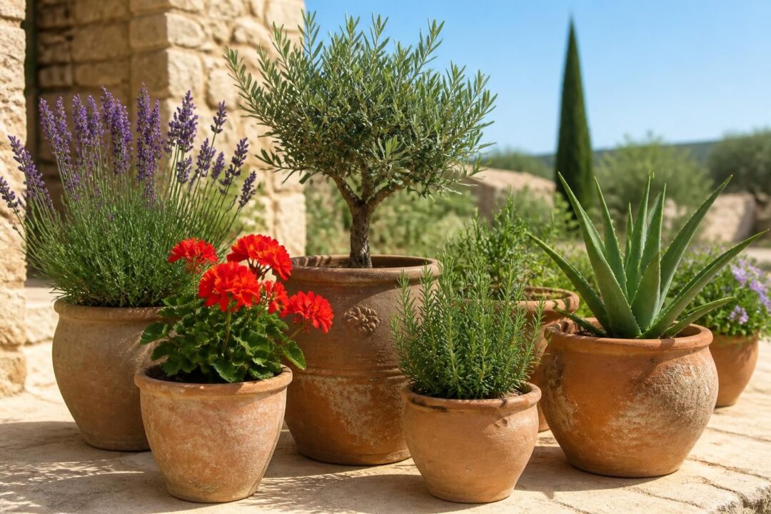 découvrez notre sélection unique de plantes méditerranéennes en pot, parfaites pour apporter une touche naturelle et ensoleillée à votre intérieur ou votre jardin.