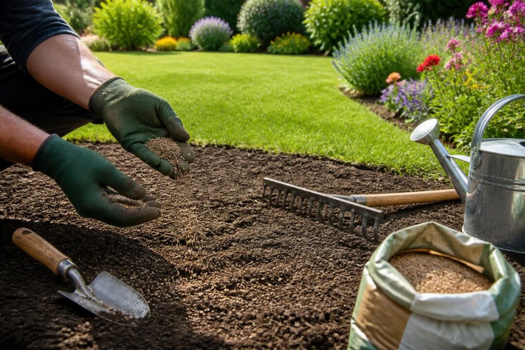 découvrez notre tutoriel complet pour planter du gazon chez vous avec des astuces pratiques afin d'obtenir un gazon verdoyant et en pleine santé.