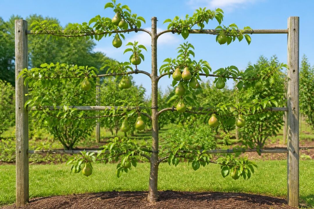 découvrez notre guide pas à pas pour réussir la conduite d'un poirier espalier et profitez d'une belle récolte de fruits chez vous.