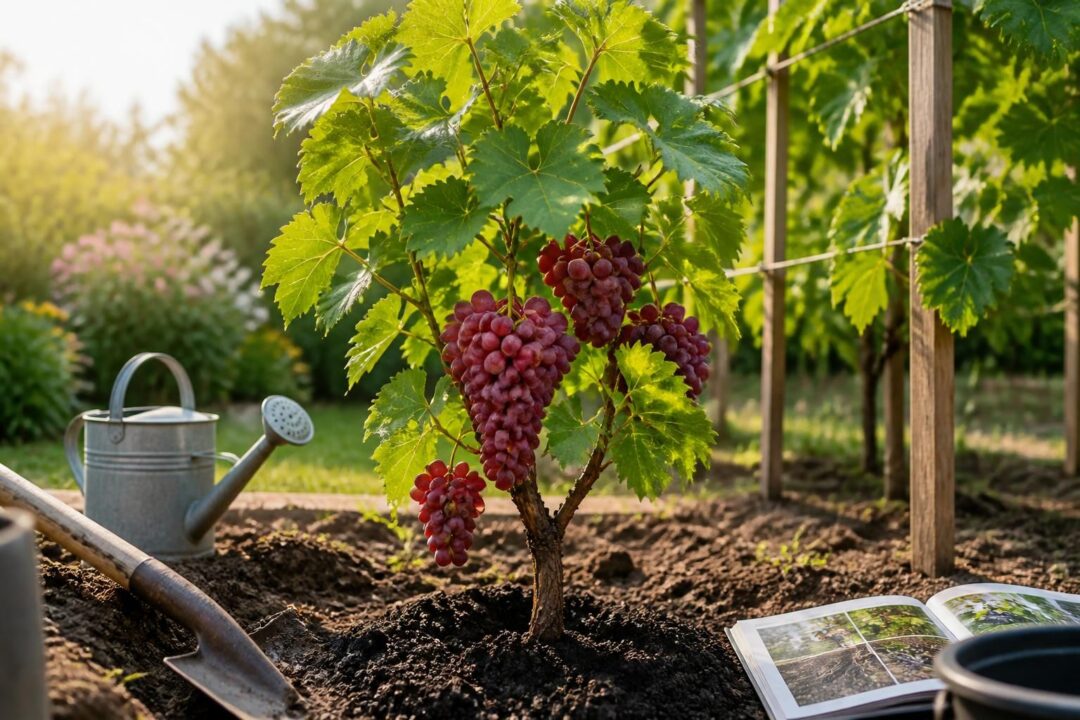 découvrez notre guide complet sur la vigne cardinal : conseils pour l'achat, la plantation et les soins afin d'assurer une croissance optimale et de profiter pleinement de ses délicieux raisins.