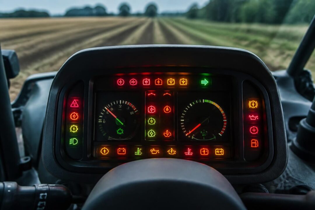 découvrez la signification des voyants du tableau de bord de votre tracteur agricole et apprenez à réaliser un diagnostic précis pour assurer son bon fonctionnement.