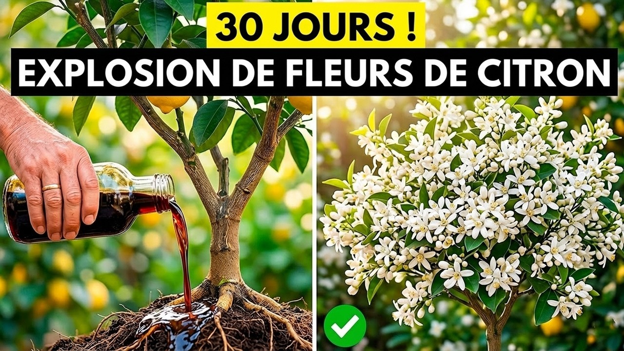 Mon citronnier ne fleurissait pas depuis 2 ans — j’ai fait ÇA et en 30 jours il a EXPLOSÉ de fleurs