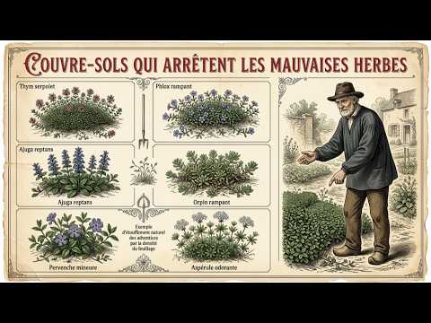 9 Plantes Couvre-Sol qui Freinent les Mauvaises Herbes – Un Jardin Beau et Facile à Entretenir
