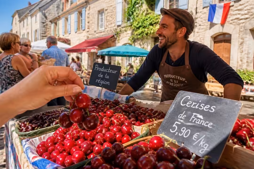 découvrez comment un simple acte des consommateurs peut aider les agriculteurs français à préserver la qualité et la tradition des cerises françaises.