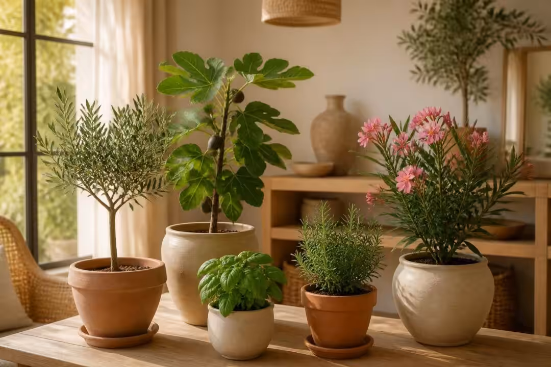 découvrez notre sélection de plantes méditerranéennes en pot, parfaites pour apporter une touche d'élégance et de fraîcheur à votre intérieur.