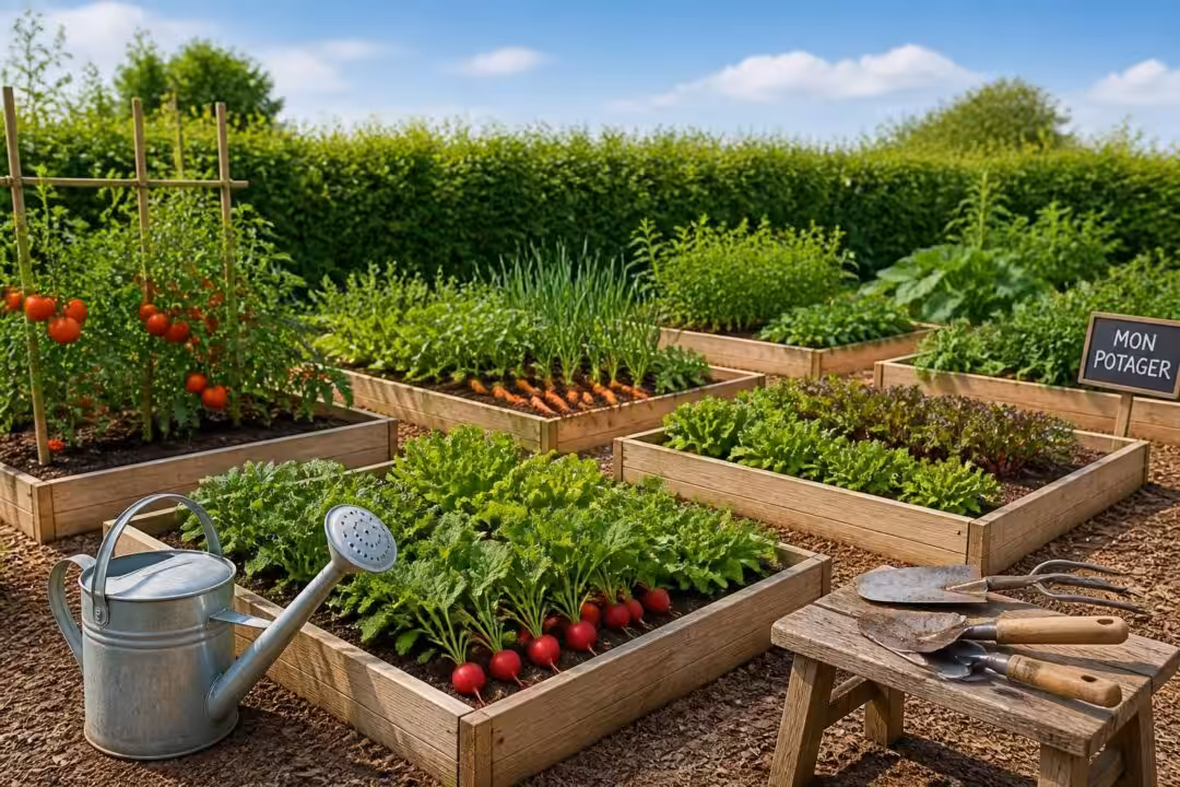 découvrez notre guide pratique illustré pour réussir votre premier potager. parfait pour débutants, il vous accompagne pas à pas dans la création d'un jardin productif et facile à entretenir.