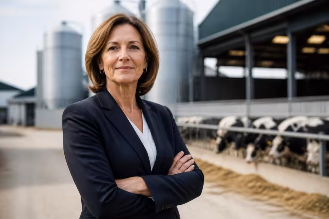découvrez le portrait inspirant de la seule femme présidente d’une grande coopérative, qui dirige avec passion les maîtres laitiers et marque l'industrie laitière par son leadership.