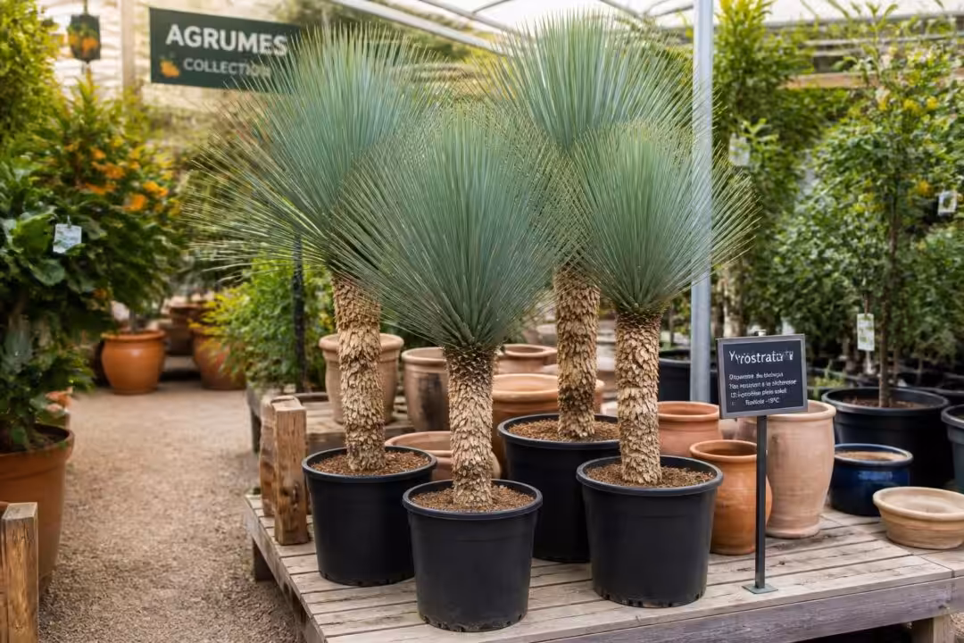 découvrez notre guide complet pour acheter un yucca rostrata en pot, proposé par une pépinière spécialisée en agrumes. conseils d’entretien, choix et plantation expliqués.