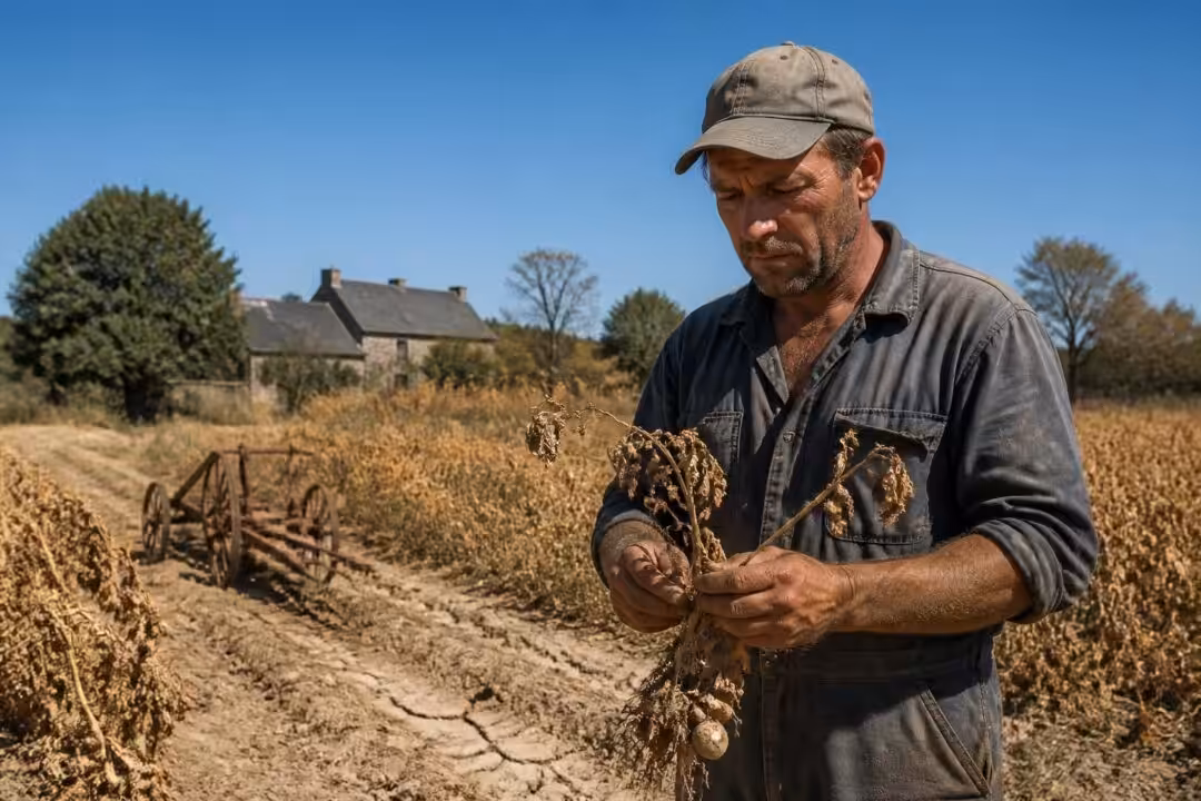 découvrez comment la canicule et la sécheresse menacent l'agriculture bretonne, fragilisant les exploitations locales et bouleversant les récoltes.