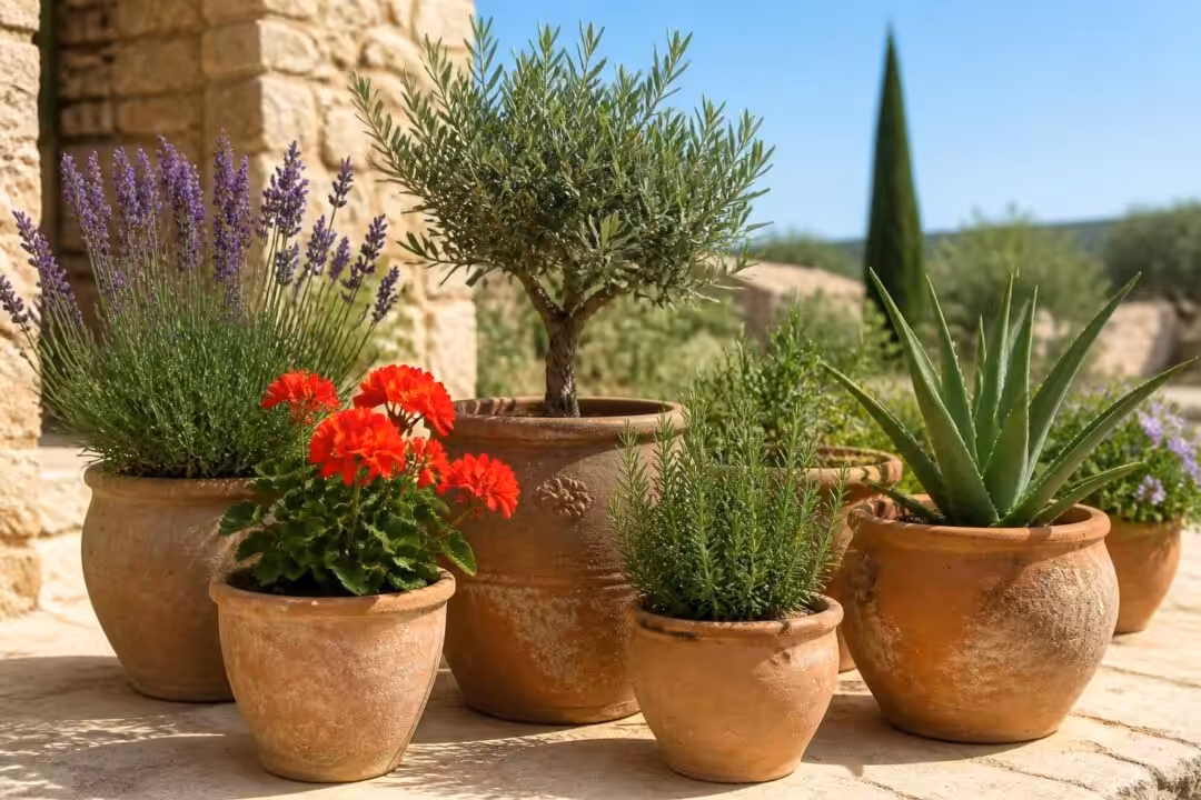 découvrez notre sélection unique de plantes méditerranéennes en pot, parfaites pour apporter une touche naturelle et ensoleillée à votre intérieur ou votre jardin.