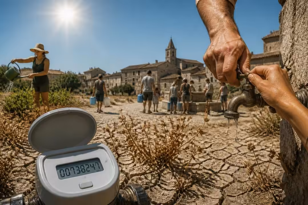 en france, les canicules et la sécheresse entraînent une hausse significative de la consommation d'eau, mettant en lumière les défis liés à la gestion des ressources hydriques.