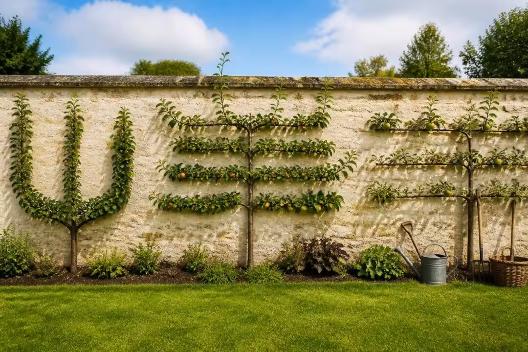découvrez comment choisir la forme idéale d'un fruitier en espalier et réussir sa conduite pour un jardin esthétique et productif.