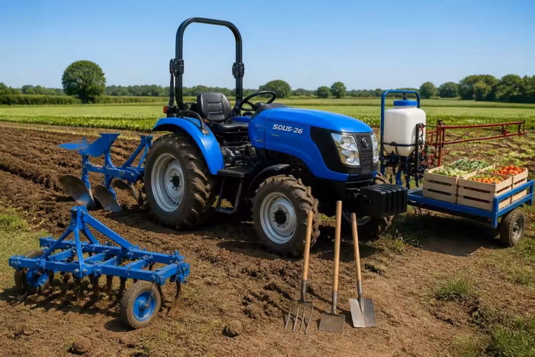 découvrez les outils essentiels pour maximiser l'efficacité et la performance de votre micro-tracteur dans toutes vos tâches agricoles et de jardinage.