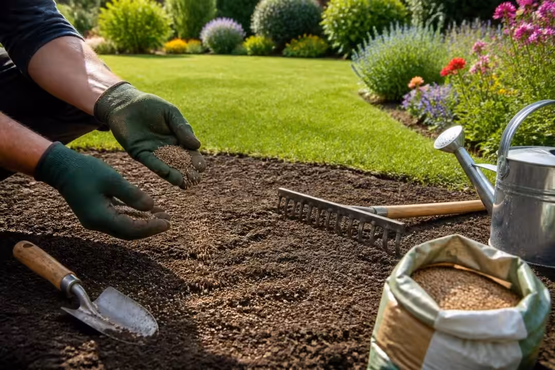découvrez notre tutoriel complet pour planter du gazon chez vous avec des astuces pratiques afin d'obtenir un gazon verdoyant et en pleine santé.