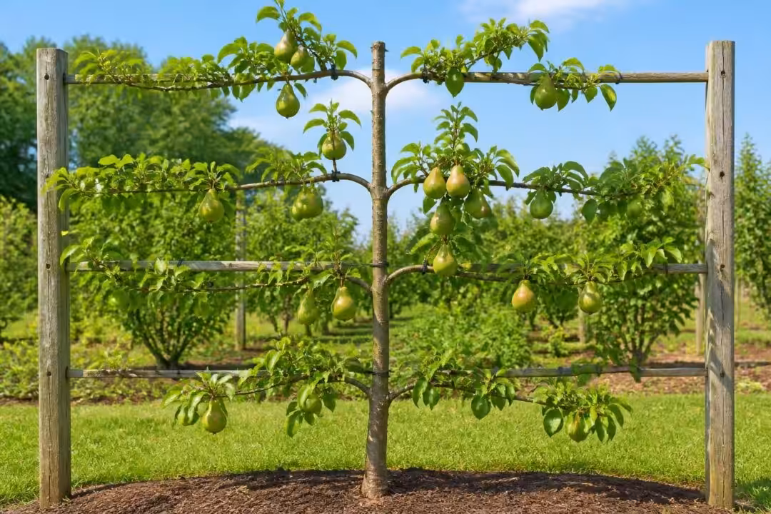découvrez notre guide pas à pas pour réussir la conduite d'un poirier espalier et profitez d'une belle récolte de fruits chez vous.